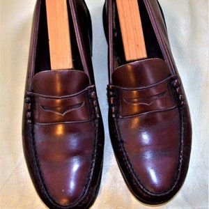 Men's Penny Loafer Slip-On Genuine Leather Shoes